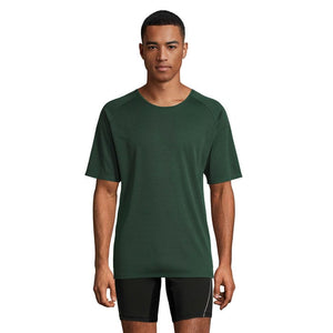 T-Shirt  Sporty Uomo verde / XXS - personalizzabile con logo