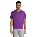 T-Shirt  Sporty Uomo viola / XXS - personalizzabile con logo