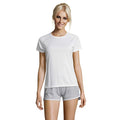 T-Shirt Sporty Women   140G Bianco / XS - personalizzabile con logo