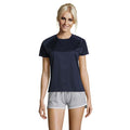 T-Shirt Sporty Women   140G blu navy / XS - personalizzabile con logo