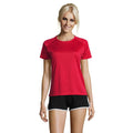 T-Shirt Sporty Women   140G Rosso / XS - personalizzabile con logo