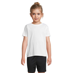 T-Shirt Sprint Kids Sports Bianco / L - personalizzabile con logo