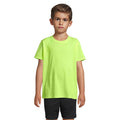 T-Shirt Sprint Kids Sports Giallo Fluo / L - personalizzabile con logo