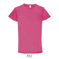T-Shirt Sprint Uni  130G fucsia / XXS - personalizzabile con logo