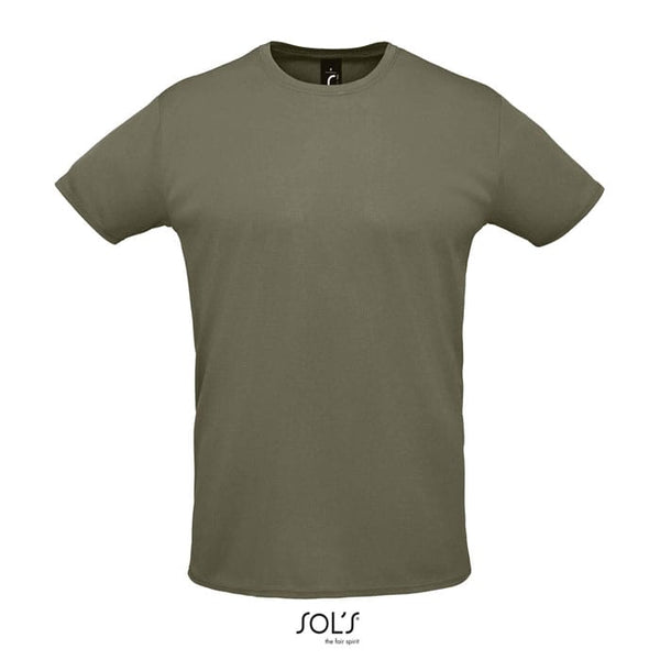 T-Shirt Sprint Uni  130G kaki / XXS - personalizzabile con logo