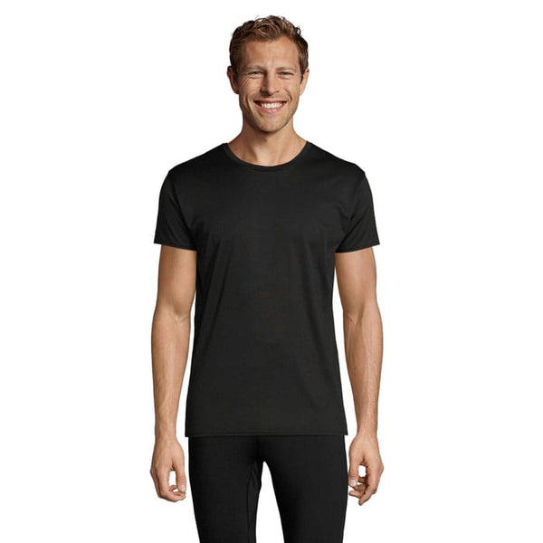 T-Shirt Sprint Uni  130G Nero / XXS - personalizzabile con logo