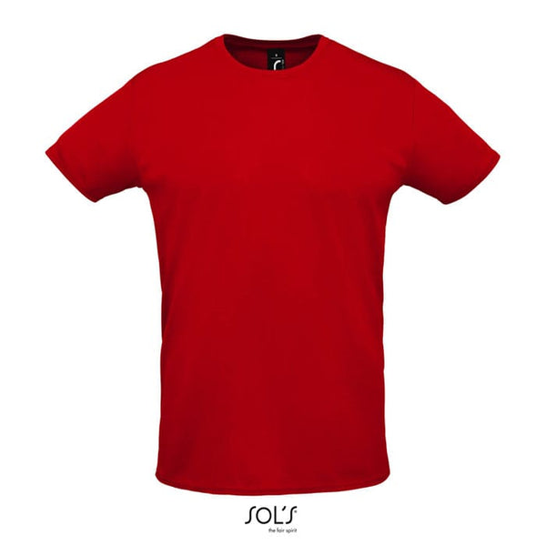 T-Shirt Sprint Uni  130G Rosso / XXS - personalizzabile con logo