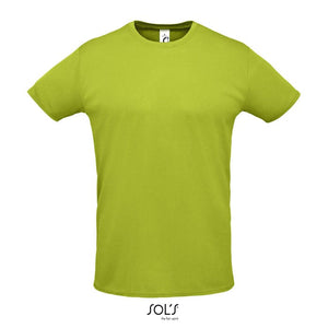 T-Shirt Sprint Uni  130G verde calce / XXS - personalizzabile con logo