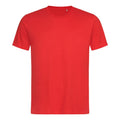 T-shirt Stedman® Lux rosso / XS - personalizzabile con logo