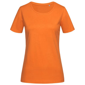 T-shirt Stedman® Lux Women arancione / XS - personalizzabile con logo