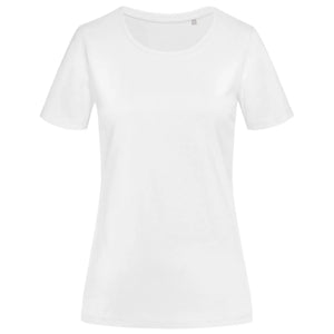 T-shirt Stedman® Lux Women bianco / XS - personalizzabile con logo