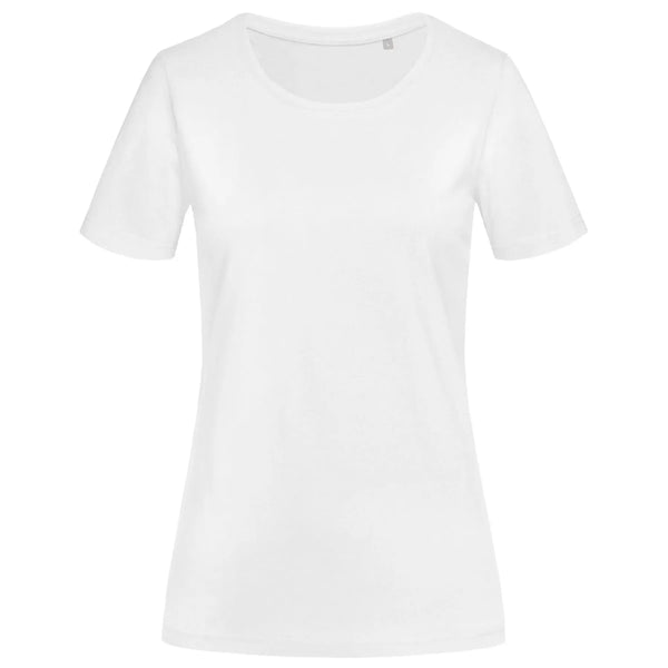 T-shirt Stedman® Lux Women bianco / XS - personalizzabile con logo