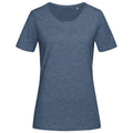 T-shirt Stedman® Lux Women dark denim heather / XS - personalizzabile con logo