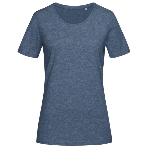 T-shirt Stedman® Lux Women dark denim heather / XS - personalizzabile con logo