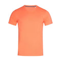 T-shirt Stretch-t arancione / S - personalizzabile con logo