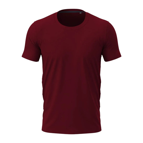 T-shirt Stretch-t bordeaux / S - personalizzabile con logo