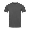 T-shirt Stretch-t grigio / S - personalizzabile con logo