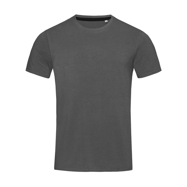 T-shirt Stretch-t grigio / S - personalizzabile con logo
