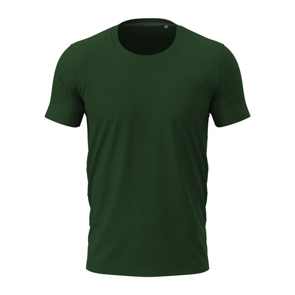 T-shirt Stretch-t verde / S - personalizzabile con logo