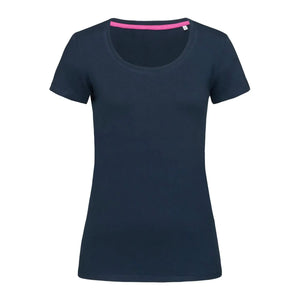 T-shirt Stretch-t Women blu / S - personalizzabile con logo