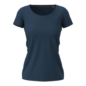 T-shirt Stretch-t Women navy blue / XS - personalizzabile con logo
