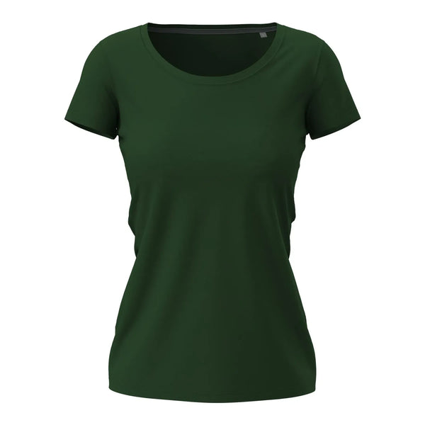 T-shirt Stretch-t Women verde / XS - personalizzabile con logo