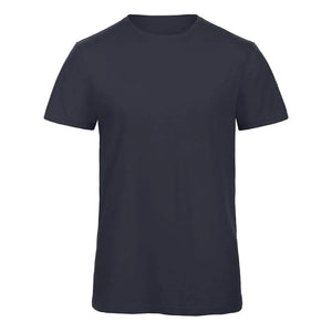 T-shirt T-shirt Inspire Slub T Uomo blu / S - personalizzabile con logo