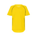 T-shirt Team Shirt Junior giallo / XS - personalizzabile con logo