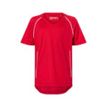 T-shirt Team Shirt Junior rosso / XS - personalizzabile con logo