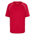 T-shirt Team Shirt rosso / S - personalizzabile con logo
