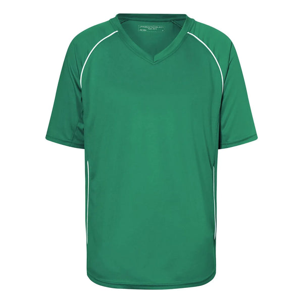 T-shirt Team Shirt verde / S - personalizzabile con logo
