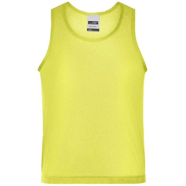 T-shirt Team Signal-t giallo / S - personalizzabile con logo