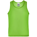 T-shirt Team Signal-t verde / S - personalizzabile con logo