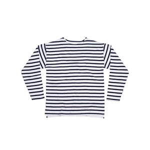 T-shirt The Breton Top bianco / XS - personalizzabile con logo