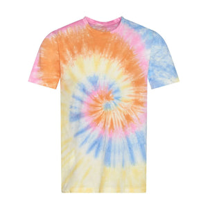 T-shirt Tie-Dye T rosa / XS - personalizzabile con logo