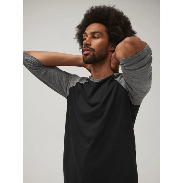 T-shirt Unisex 3/4 Sleeve Baseball - personalizzabile con logo