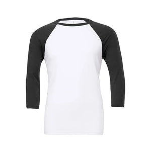T-shirt Unisex 3/4 Sleeve Baseball - personalizzabile con logo