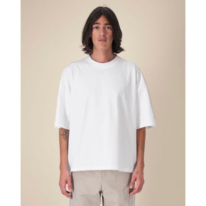 T Shirt Unisex Boxy In Cotone Riciclato Hypster - personalizzabile con logo