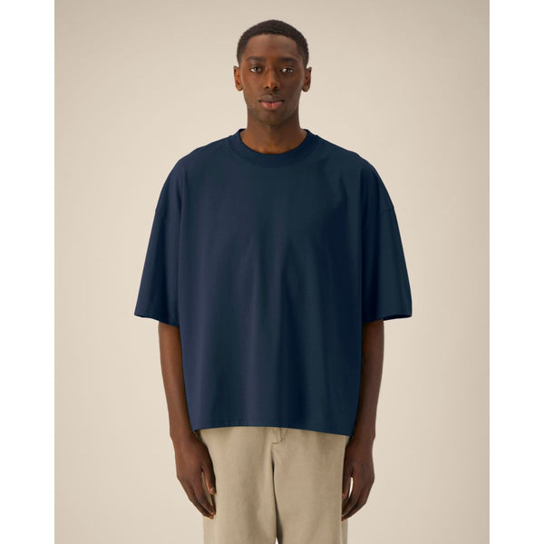 T Shirt Unisex Boxy In Cotone Riciclato Hypster - personalizzabile con logo