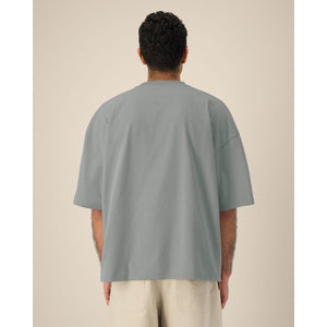 T Shirt Unisex Boxy In Cotone Riciclato Hypster - personalizzabile con logo