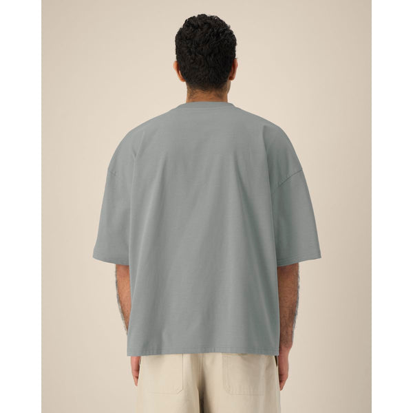 T Shirt Unisex Boxy In Cotone Riciclato Hypster - personalizzabile con logo