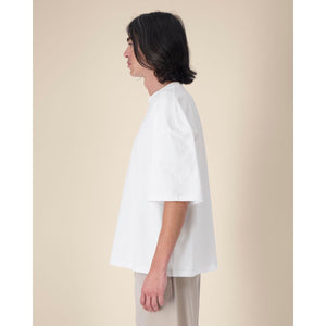 T Shirt Unisex Boxy In Cotone Riciclato Hypster - personalizzabile con logo