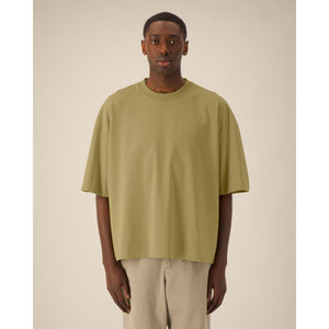 T Shirt Unisex Boxy In Cotone Riciclato Hypster - personalizzabile con logo