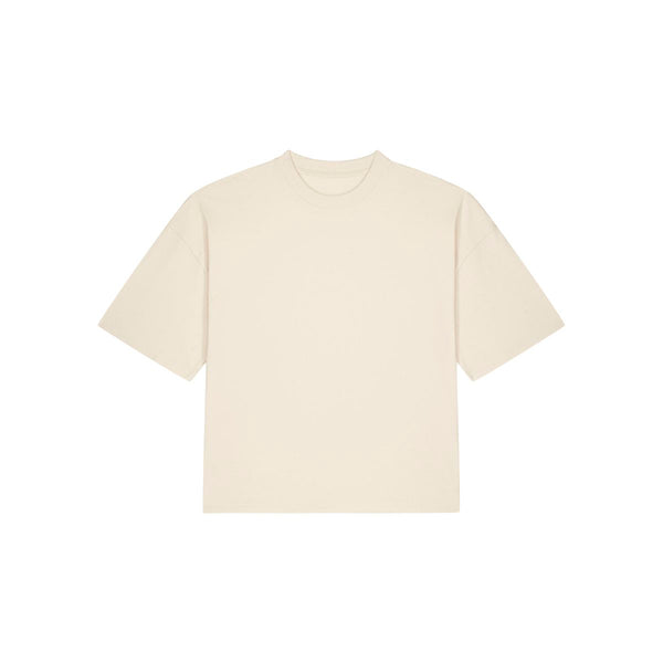 T Shirt Unisex Boxy In Cotone Riciclato Hypster - personalizzabile con logo