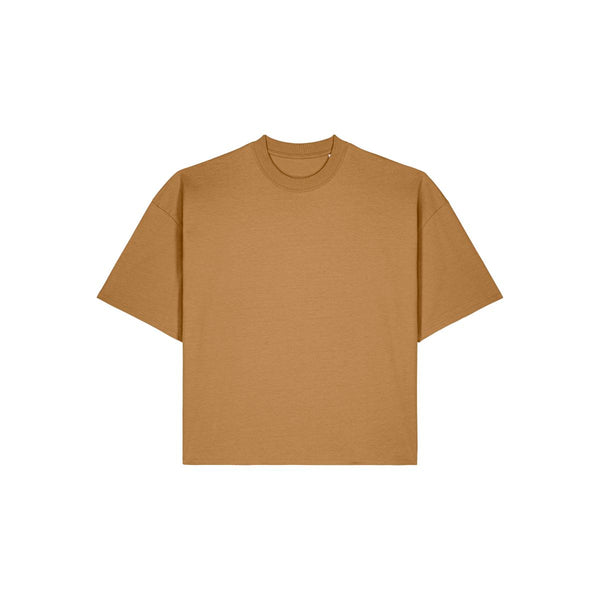 T Shirt Unisex Boxy In Cotone Riciclato Hypster - personalizzabile con logo