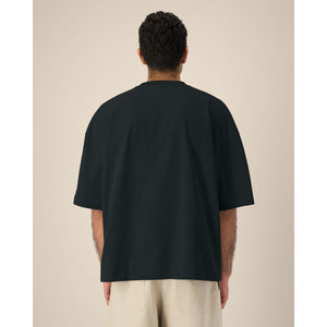 T Shirt Unisex Boxy In Cotone Riciclato Hypster - personalizzabile con logo