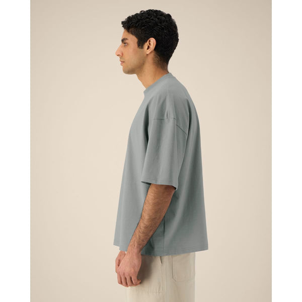 T Shirt Unisex Boxy In Cotone Riciclato Hypster - personalizzabile con logo
