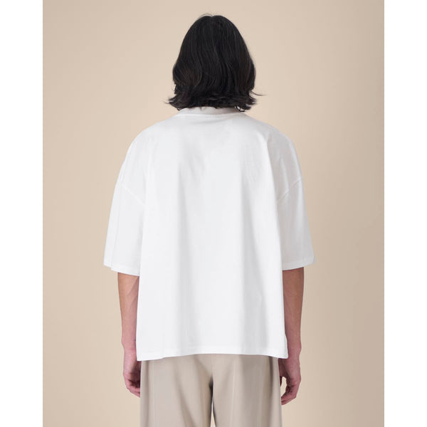 T Shirt Unisex Boxy In Cotone Riciclato Hypster - personalizzabile con logo