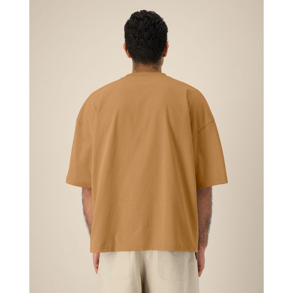 T Shirt Unisex Boxy In Cotone Riciclato Hypster - personalizzabile con logo