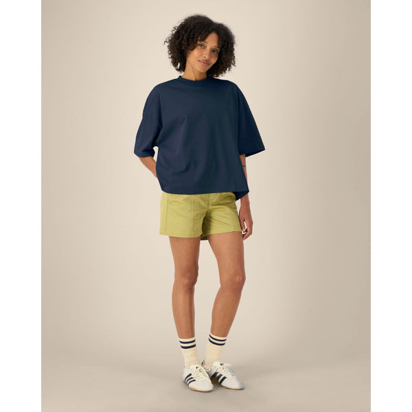 T Shirt Unisex Boxy In Cotone Riciclato Hypster - personalizzabile con logo